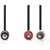 Nedis 3,5 mm naar RCA Kabel 10 Meter Zwart