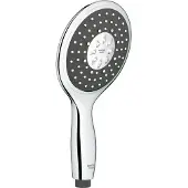GROHE Vitalio Rain 130, douchekop, waterbesparend, ongeveer 9 liter per minuut (handdouche met 4)