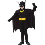 Vegaoo Superheld vleermuis kostuum voor jongens - Verkleedkleding - 110/116