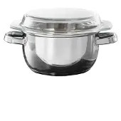 GSW Frituurpan, Pan + steelpan, Zilver