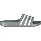 Adidas Muiltjes 'Adilette Aqua' grafiet / wit