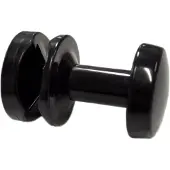 Sanicare handdoek knop voor design radiatoren zwart