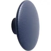 Muuto Dots Haak Hout Ø9 Cm Middernachtblauw - Haken en hangers As Midnight Blue - DOTWO910