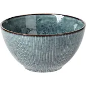 Broste Copenhagen Nordic Sea schaal ø 20 cm aardewerk blauw