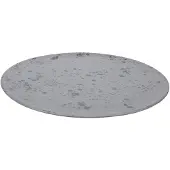 Aida Raw serveerbord Ø34 cm. grijs met stippen
