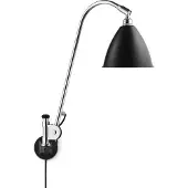 Gubi Bestlite BL6 wandlamp zwart-chroom