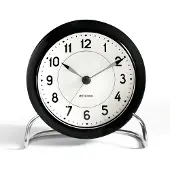 Arne Jacobsen – Station Tafelklok – Ø11 cm – Zwart & Wit