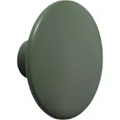 Muuto Dots Wood Coat Hooks Dusty Green | Ø 13 cm