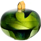 Kosta Boda Earth Home Beeldje - Glaskunst Mondgeblazen Glas Green - 7091035