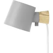 Normann Copenhagen Rise Wandlamp Grey | With Cable