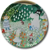 Opto Design Dangerous journey dienblad rond 31 cm.