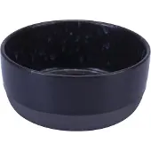 Aida Raw kom Ø13,5 cm. zwart met stippen
