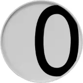 Design Letters bord O