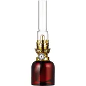 Karlskrona Lampfabrik Koholmen paraffine-lamp bruin