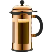 Bodum Chambord moderne cafetière koper 8 kopjes