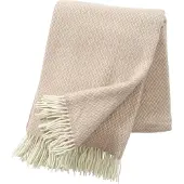 Klippan Yllefabrik Pulse wollen plaid nude (huidskleur)