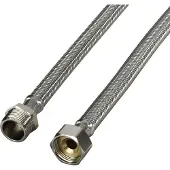 Xavax 111891 Verlenging voor gepantserde toevoerslang, 2 m