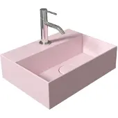 Salenzi Spy Fontein met clickwaste 40x30 cm mat roze