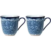 Rörstrand Ostindia Floris mok 30 cl 2-pack Blauw