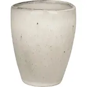 Broste Copenhagen Nordic Sand beker ø 8 cm aardewerk wit