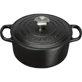 Le Creuset Ronde Stoof-/Braadpan 18 cm Zwart