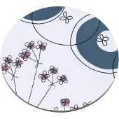 Almedahls Picknick onderzetter (pannen) blauw-roze