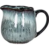 Broste Copenhagen Nordic Sea melkkan ø 8,5 cm aardewerk blauw