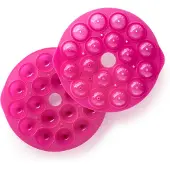 Lékué Bakvorm uit silicone voor 18 cake pops met 20 stokjes roze