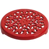 Staub Lilly gietijzeren onderlegger Ø23 cm Kersen