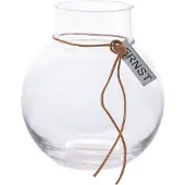 ERNST Glazen Vaas Doorzichtig 13 Cm - Vazen Leer Clear - 364450