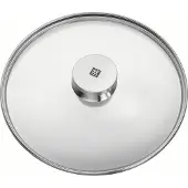 Zwilling Twin specials glazen deksel met stalen knop. Ø24 cm