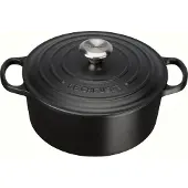 Le Creuset Signature Ronde Braadpan 24 cm Mat Zwart