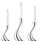 Georg Jensen Kandelaar Cobra Groot/Medium/Klein (3-delig)