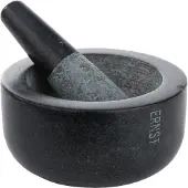 ERNST vijzel zwart graniet Groot Ø14 cm