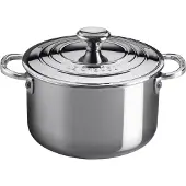 Le Creuset Kookpan Hoog 'RVS Signature' Ø20cm/3.8L
