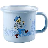 Muurla Emil blue emaillen mok 1,5 dl Light blue