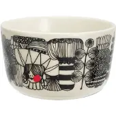 Marimekko Siirtolapuutarha kom 2,5 dl. rood-wit