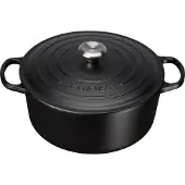 Le Creuset Signature Ronde Stoofpan 26 cm Mat Zwart