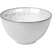 Broste Copenhagen Nordic Sand kom ø 15 cm aardewerk wit