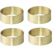 Bloomingville servetring 4-pack messing