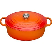 Le Creuset Ovale Braadpan 27 cm Oranje-rood