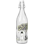 Muumi Moomin glazen fles 1 L Apples