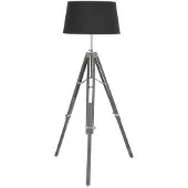 Roomlight Vloerlamp 'Matisse' driepoot, antiek grijs