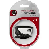 G7Th Performance 3 Capo (Steel String Satin Black) - Capo, voor 6 snarige westerngitaar, zwart