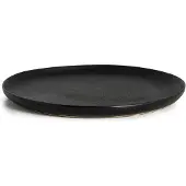By On Raw Black bord Ø 20 cm Zwart