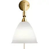 Gubi Wandlampe , Bestlite BL7, Wit, Woonkamer, Metaal, Designer