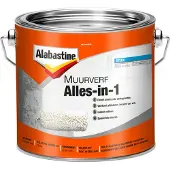 Alabastine muurverf Alles-in-1 wit mat 2,5 liter