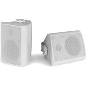 Power Dynamics BGO40 Witte speakerset voor binnen en buiten - 100W