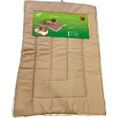 Gebr. De Boon Ligkussen Cozy Duo bruin/wit 88x55 cm Slaapplezier