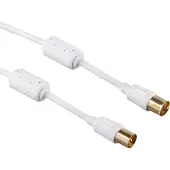 Hama antennekabel flexi-slim coax 1.5m 95dB 3sterren